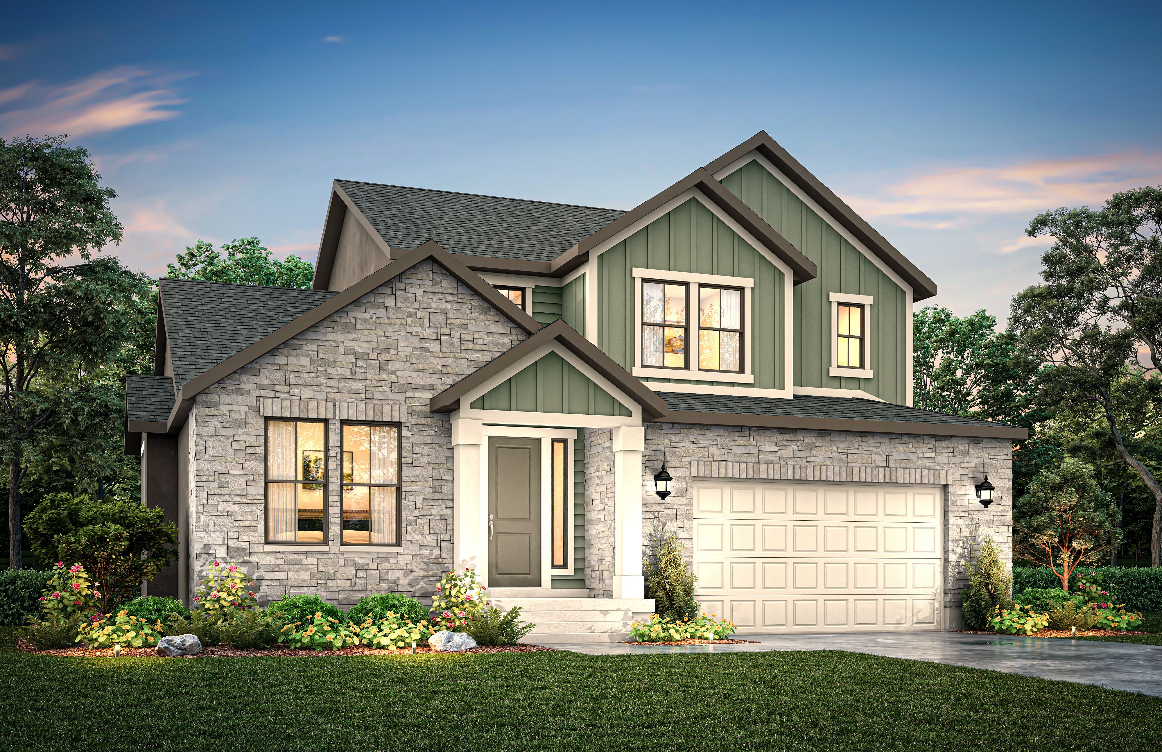 Exterior:Clairemont Traditional Rendering