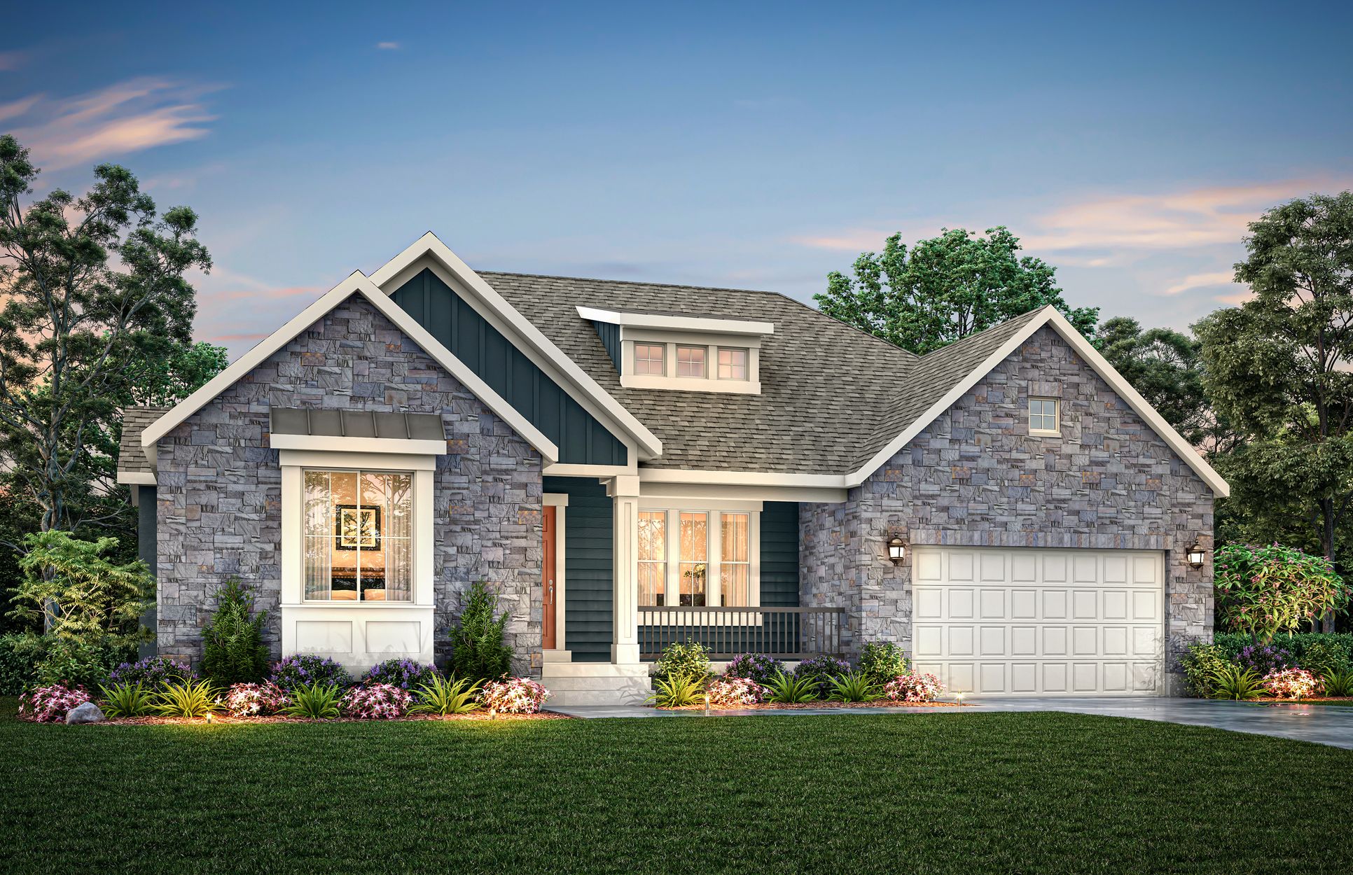 Exterior:Carlisle Traditional Rendering