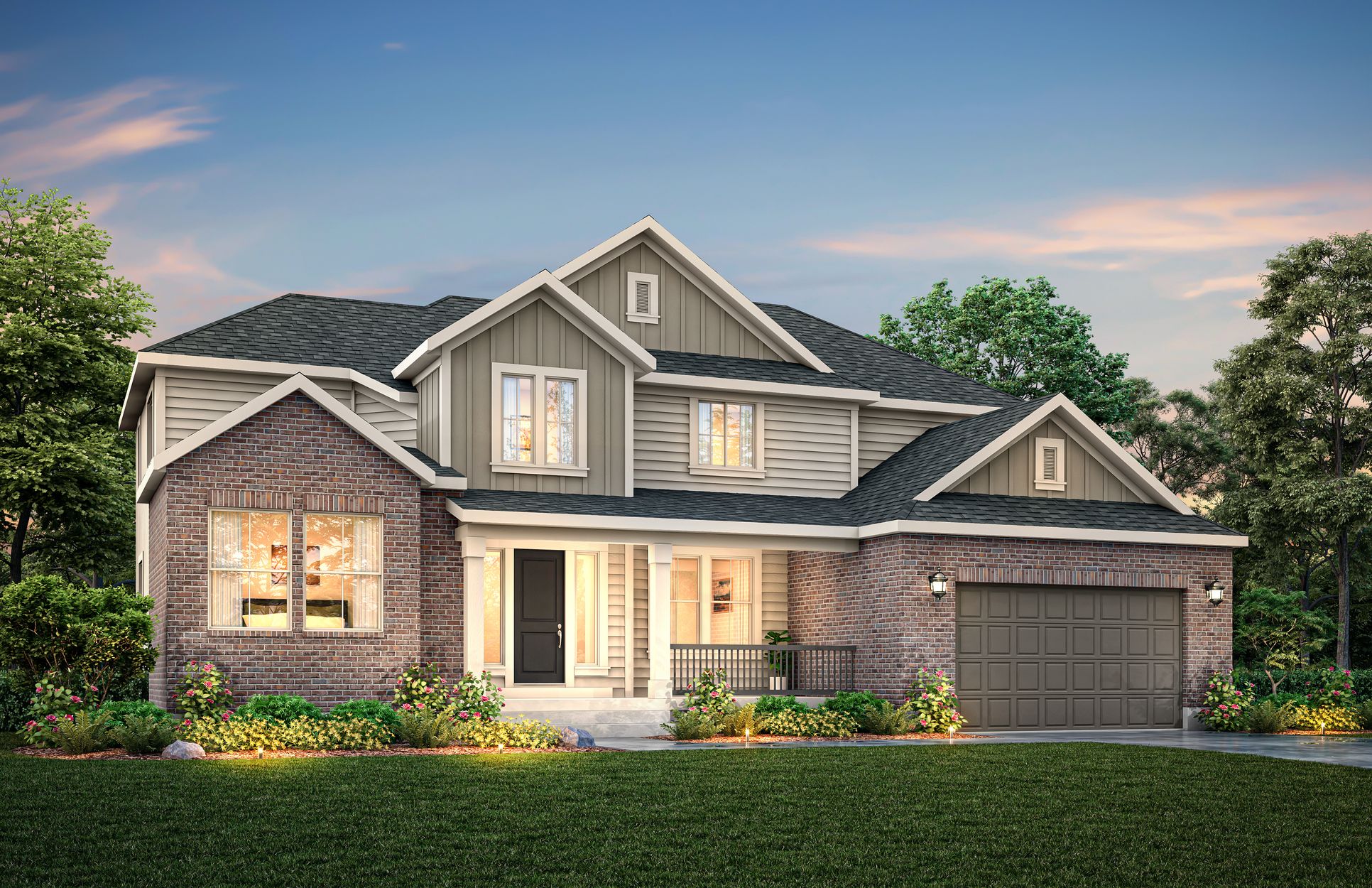 Exterior:Hanover Traditional Rendering
