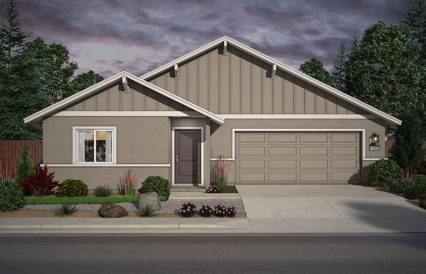Elevation A:The Cypress