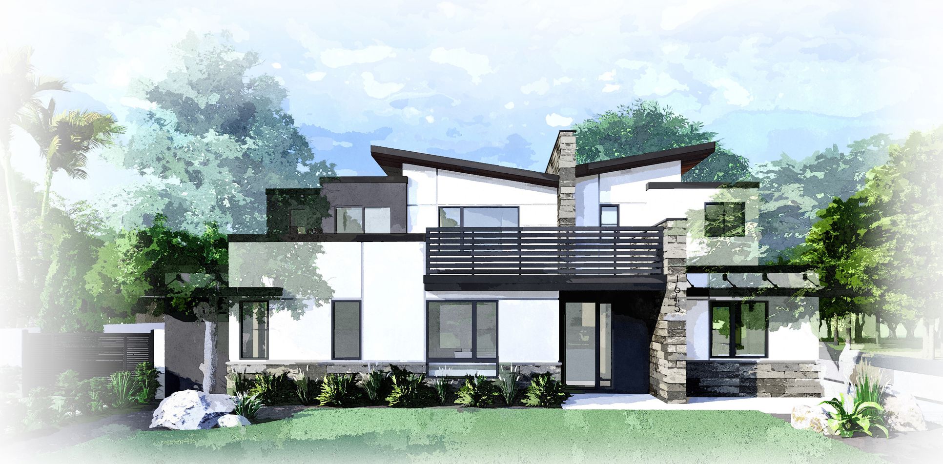 Lake Villas Pasadena - Unit 1:Elevation