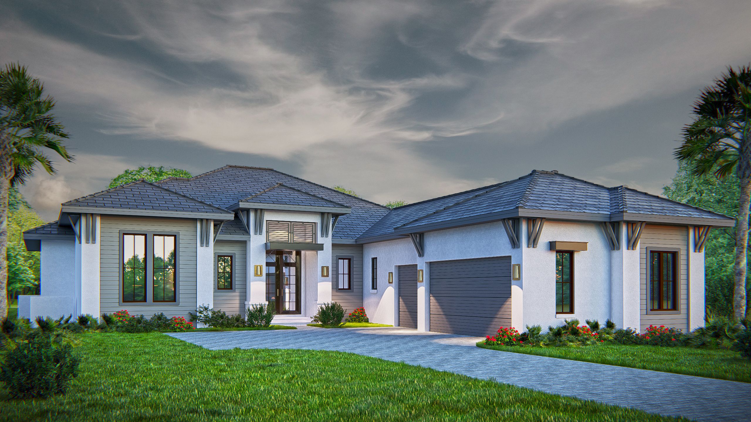 The Westport :Modern-Coastal Rendering