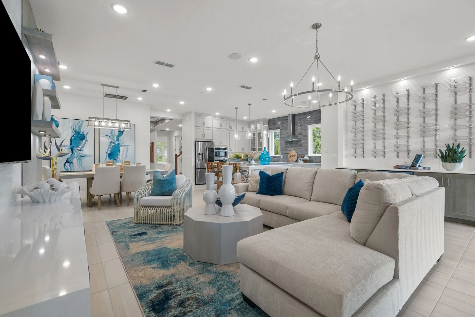 Lantana Model Living Room:Ridgehaven