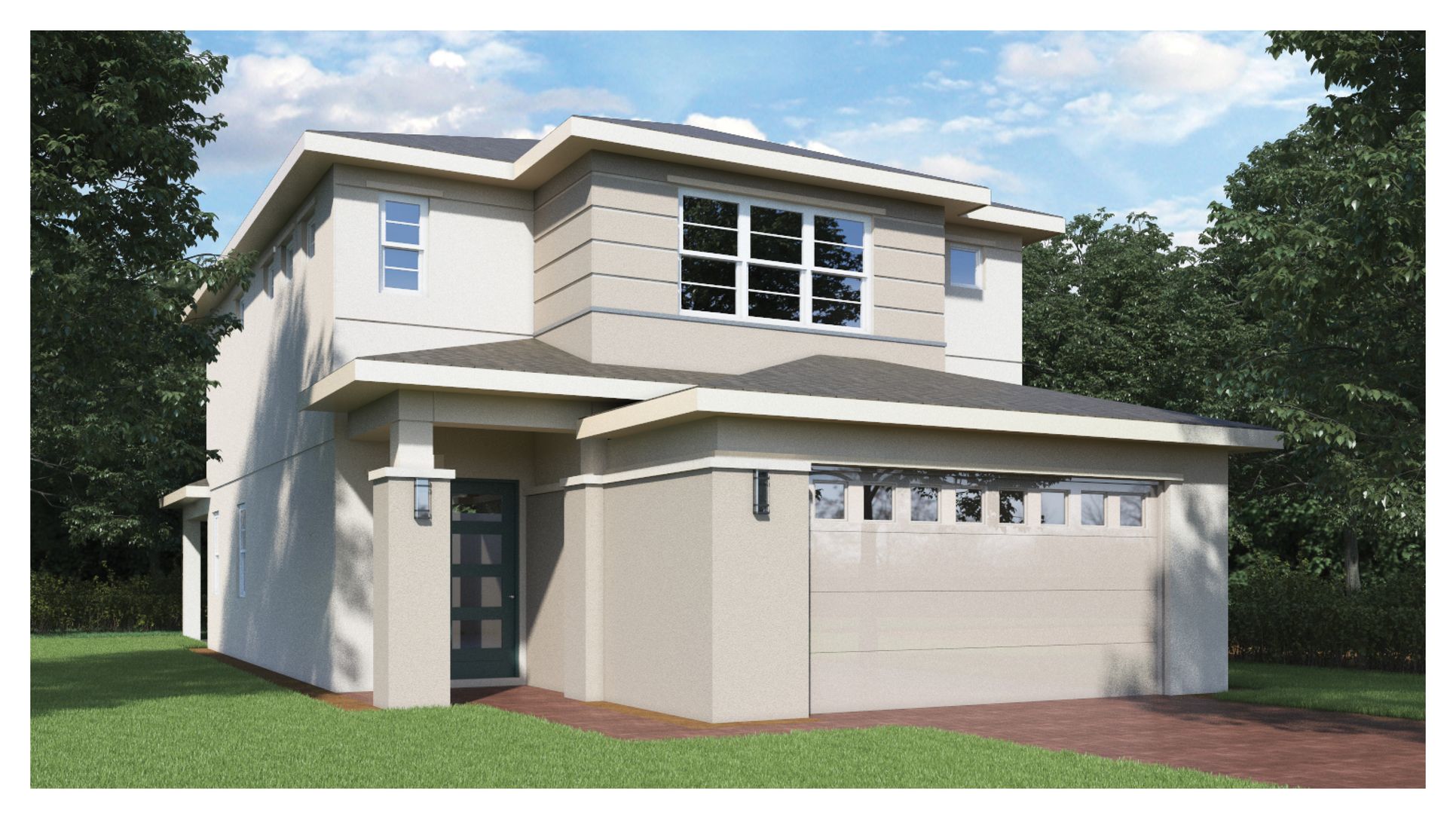 Elevation A:Harbor Isle II