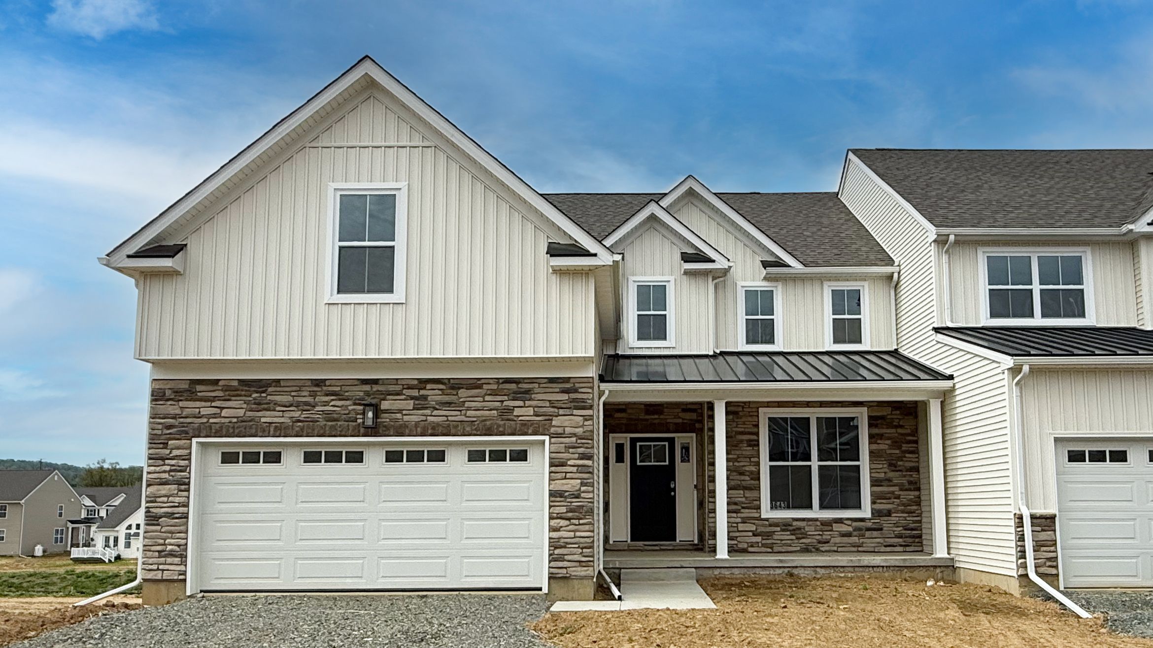 Exterior:Modern Farmhouse Exterior - Sierra Floor Plan, TR 50