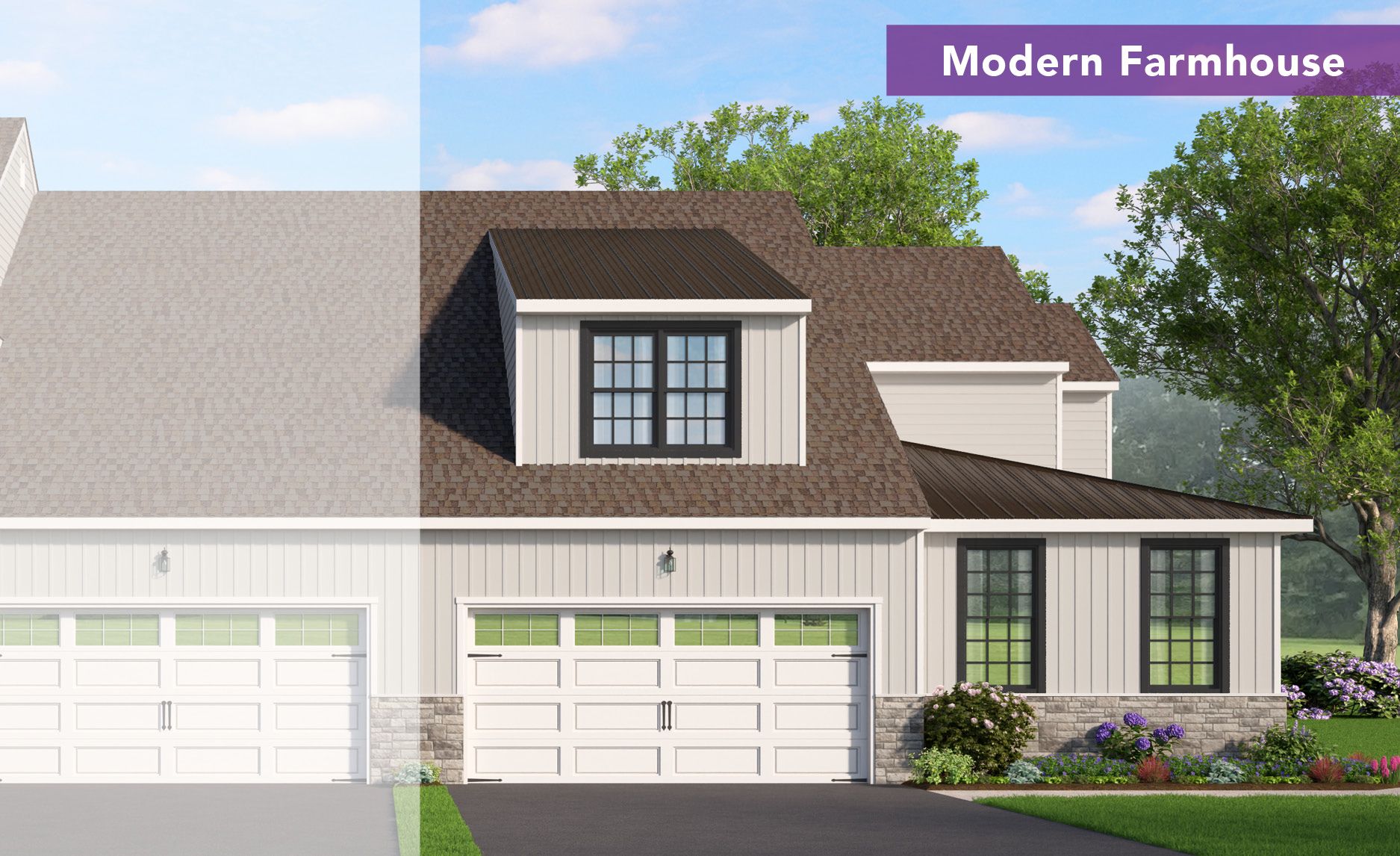 Exterior:Modern Farmhouse