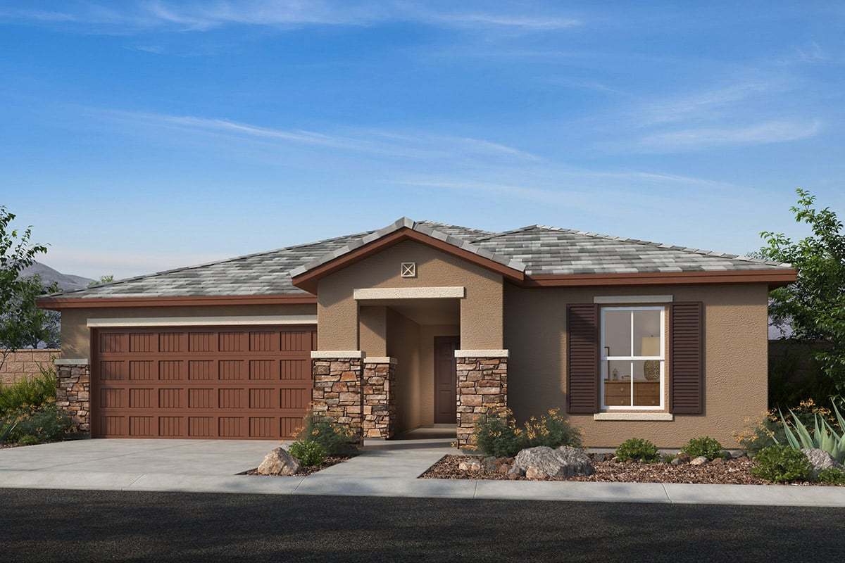 Exterior:Exterior C with optional stone