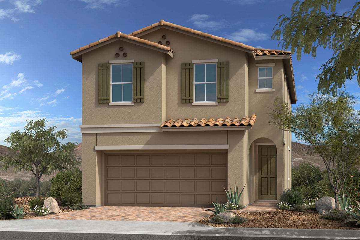 Exterior:Plan 2069 Elevation A