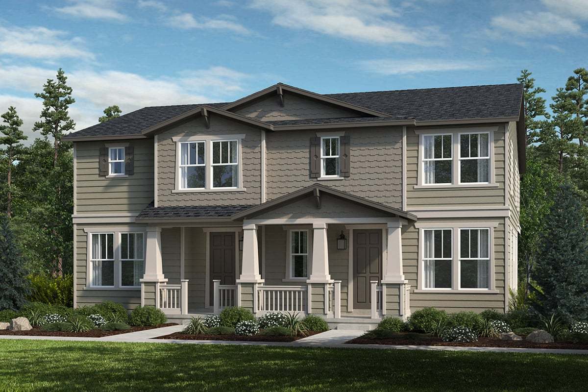 Exterior:Plan 1468 & Plan 1963 Elevation 14A