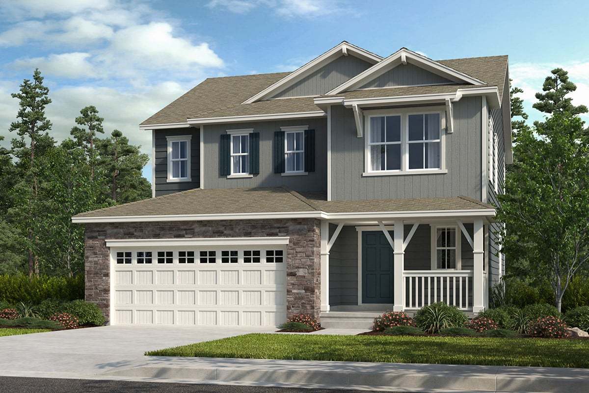 Exterior:Plan 2193 Elevation B