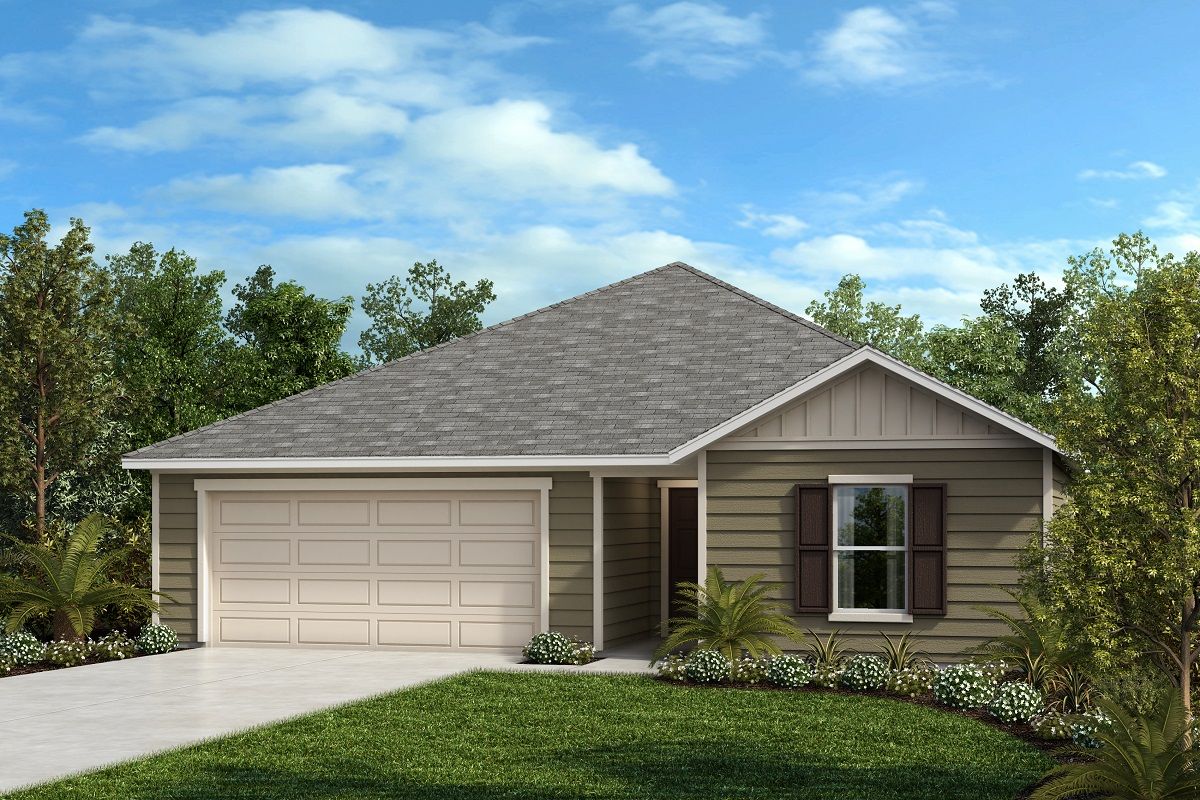 Exterior:Plan 1286 Elevation M