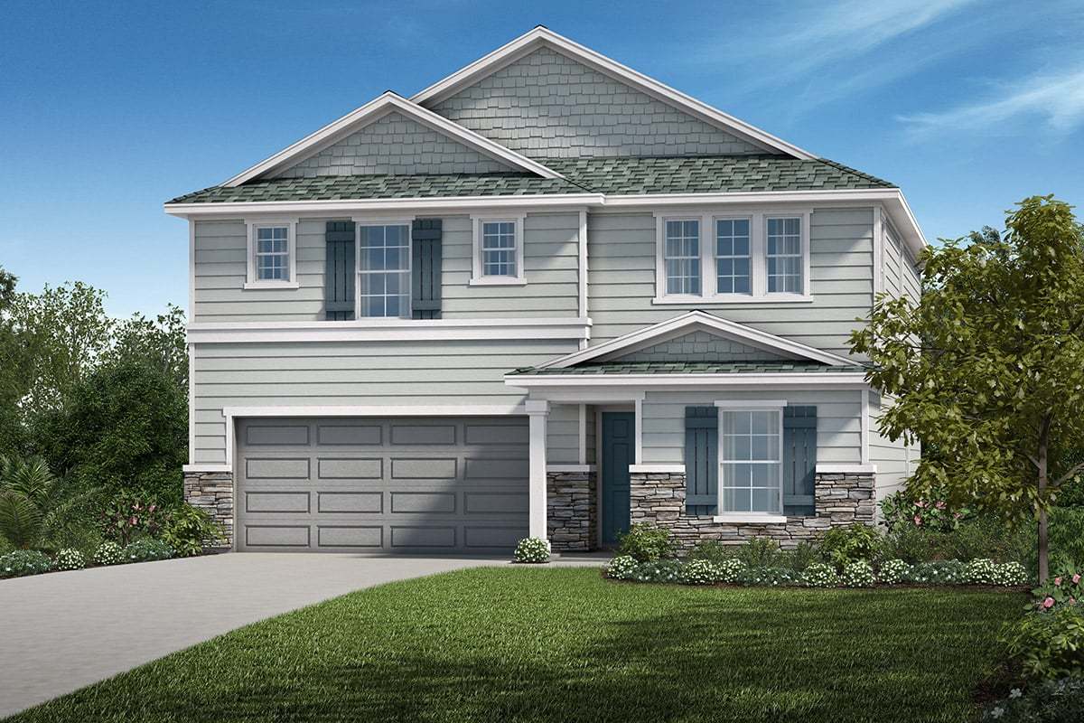 Exterior:Plan 2353 Elevation N
