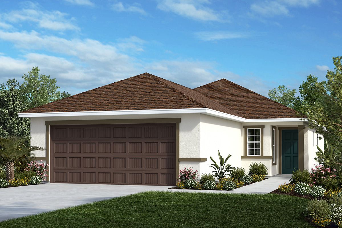 Exterior:Plan 1272 Elevation A