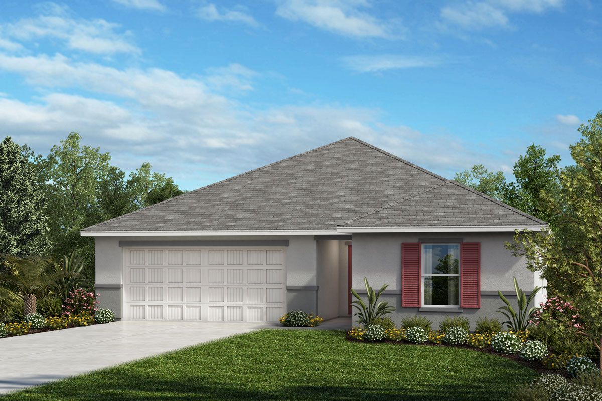 Exterior:Plan 1541 Elevation A