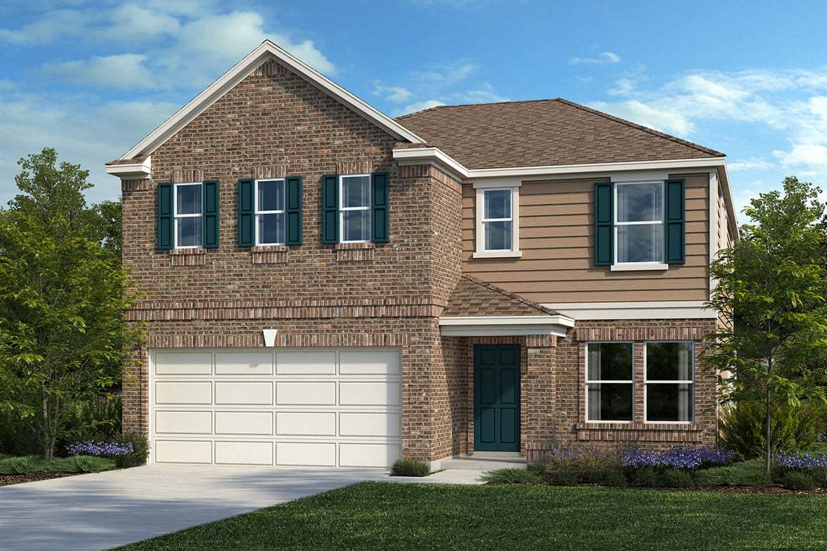 Exterior:Plan 2968 Elevation B
