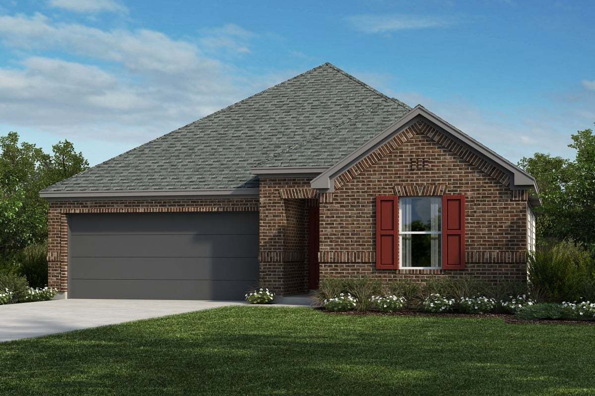 Exterior:Plan 1491 Elevation A
