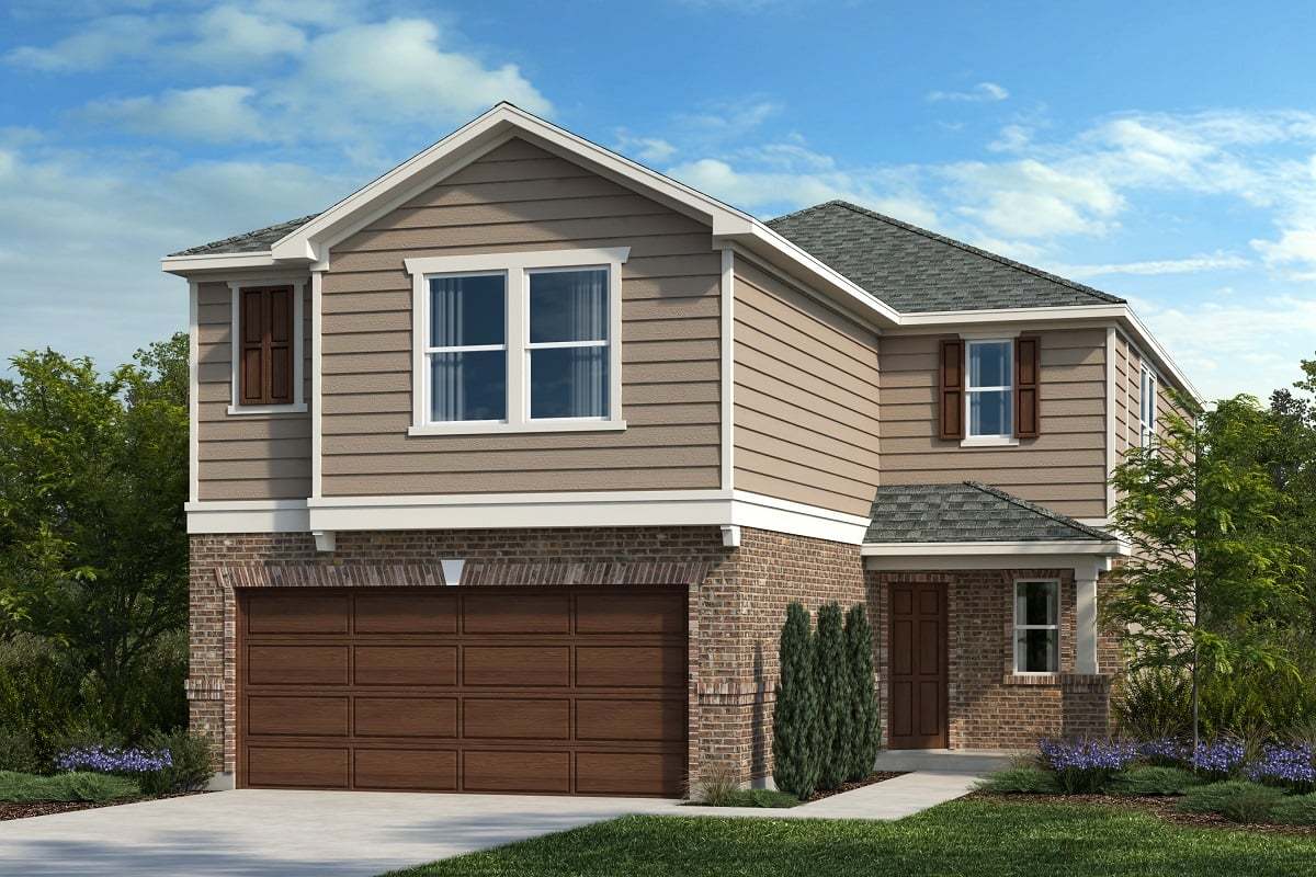 Exterior:Plan 2458 Elevation B