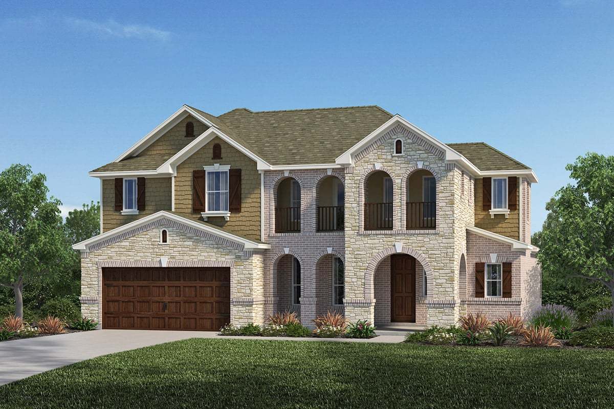 Exterior:Plan 2915 Elevation C