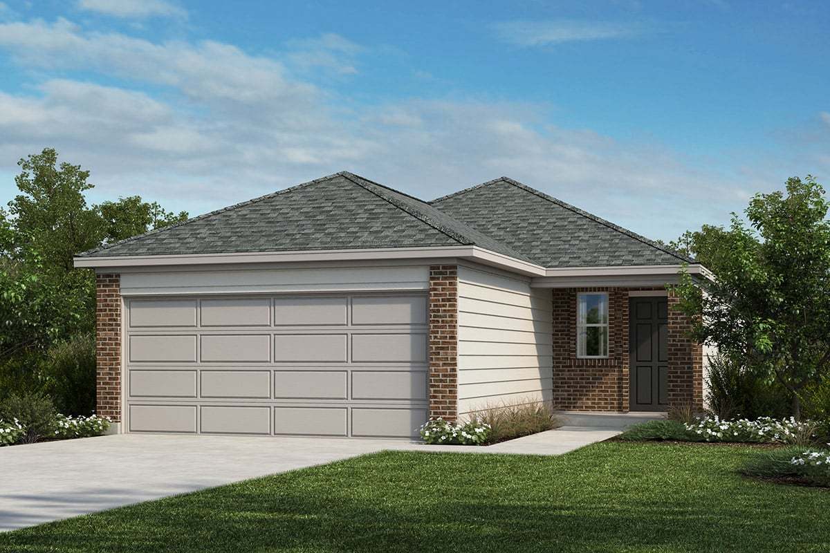 Exterior:Plan 1042 Elevation A
