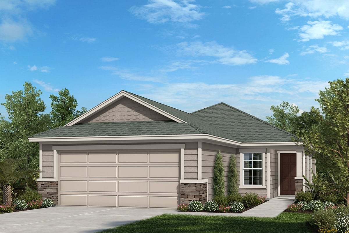 Exterior:Plan 1342 Elevation N