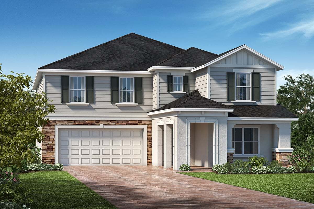 Exterior:Exterior H with stone