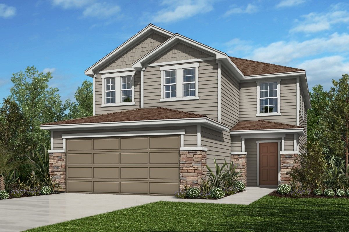 Exterior:Plan 2387 Elevation N