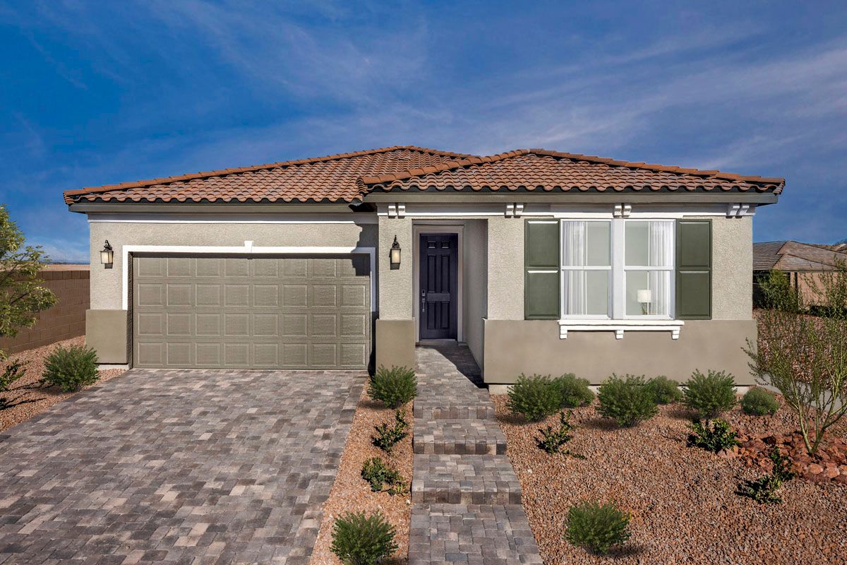 Plan 2242 Plan at River Mountain Trails in Henderson, NV by KB Home