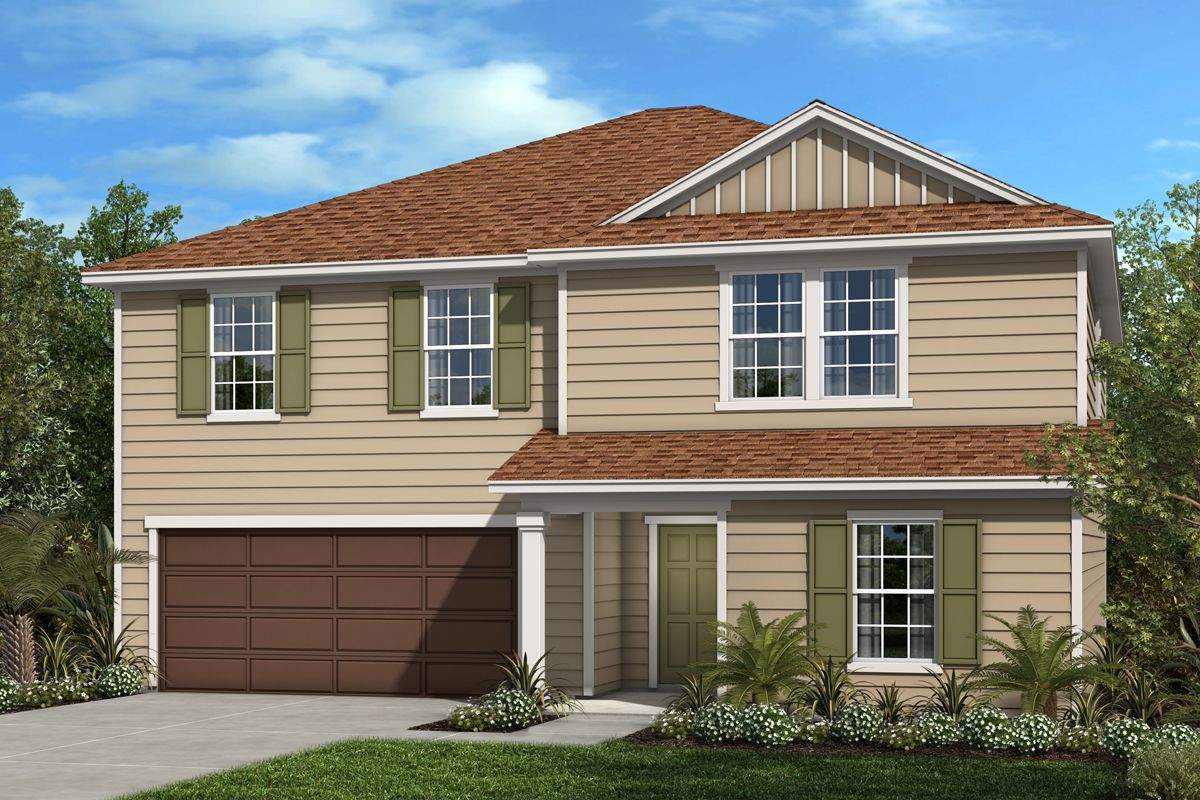 Exterior:Plan 2566 Elevation M