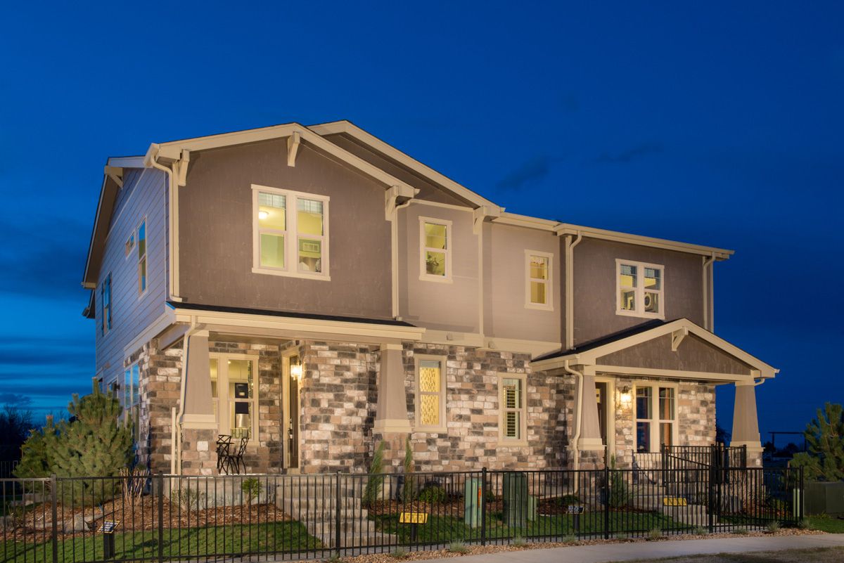 Westwoods Mesa Paired Homes in Arvada, CO New Homes by KB Home