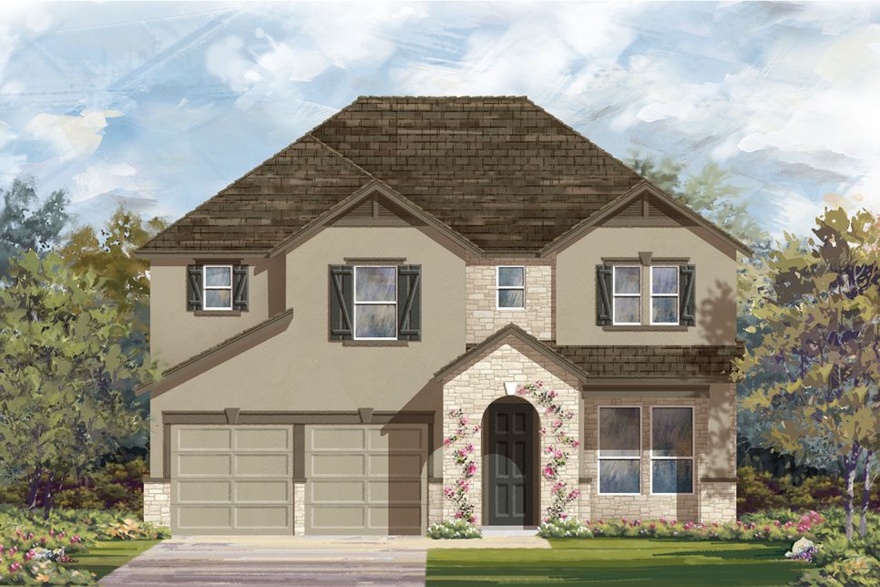 The Oaks at Cobblestone in San Antonio, TX New Homes by KB Home