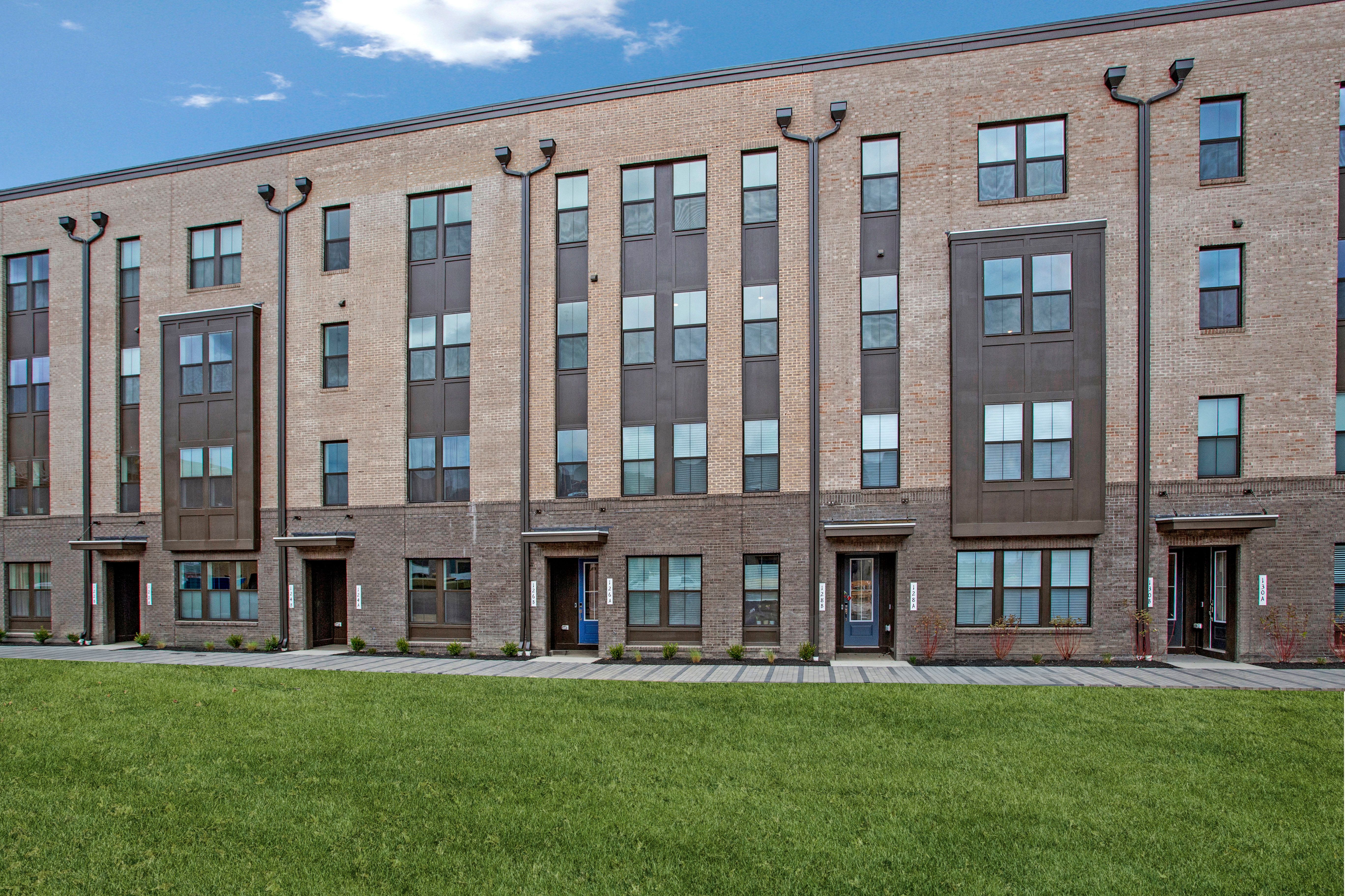 Exterior:Two-Story Stacked Townhomes