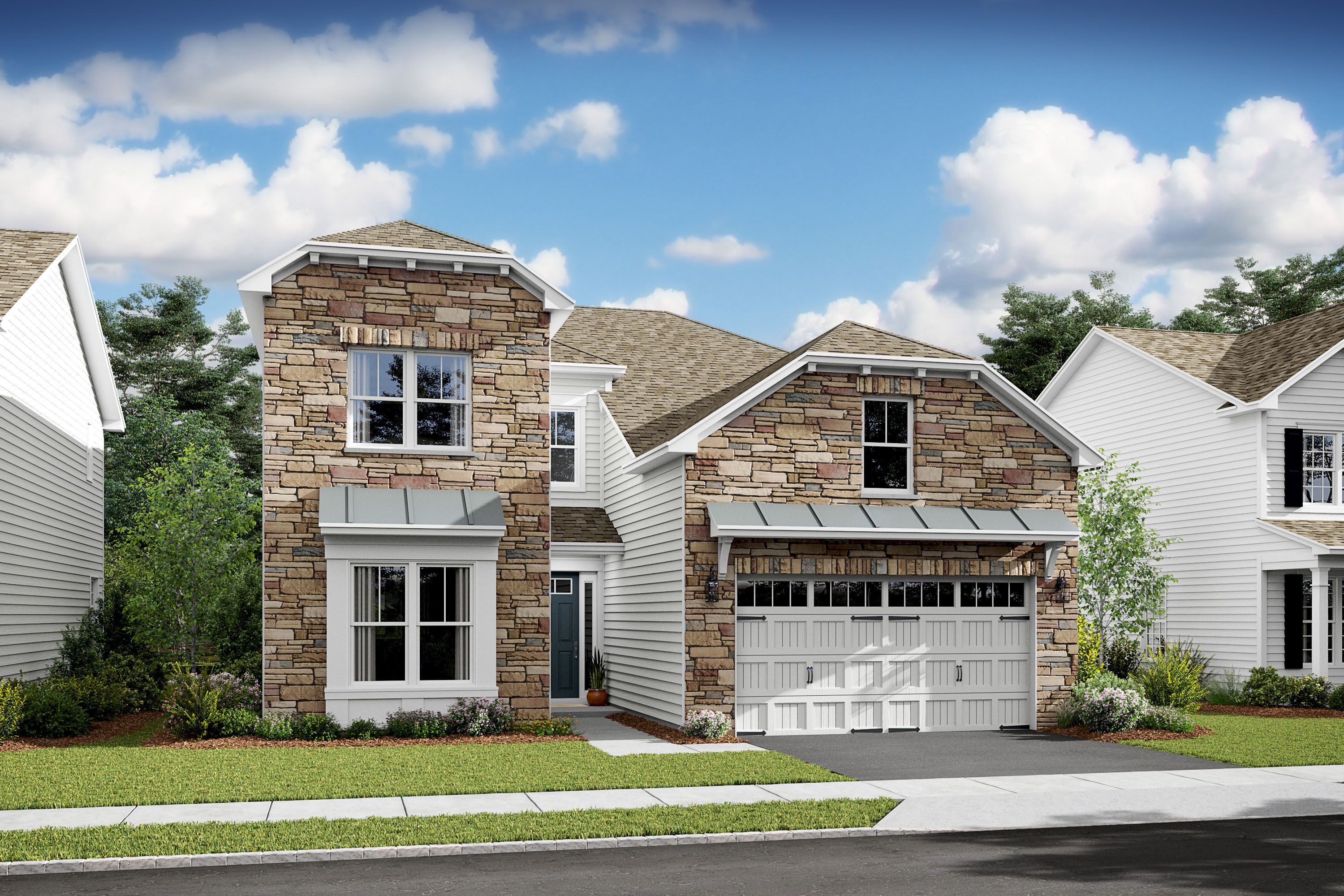 Exterior:Killarney III Loft G with Stone