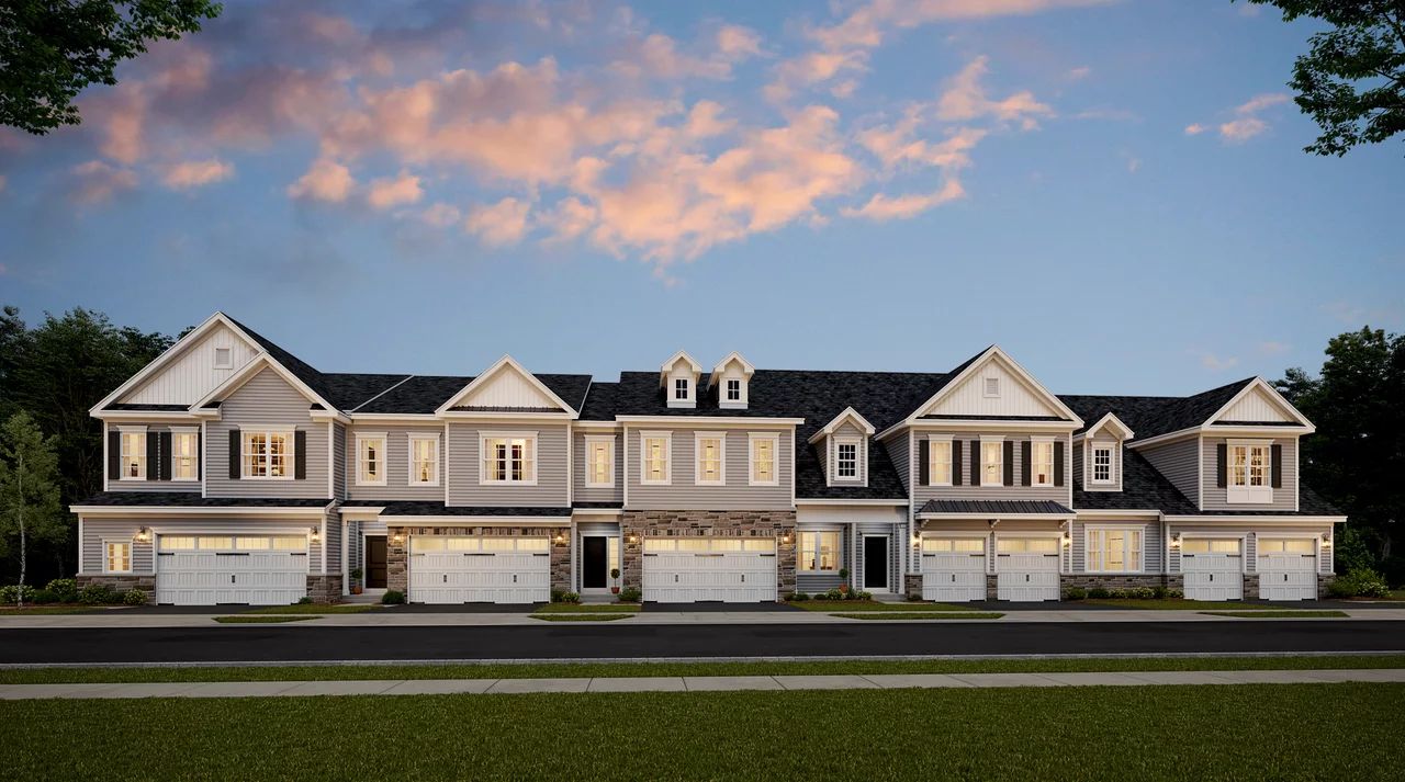 Exterior:Luxurious Townhomes-Artist Rendering