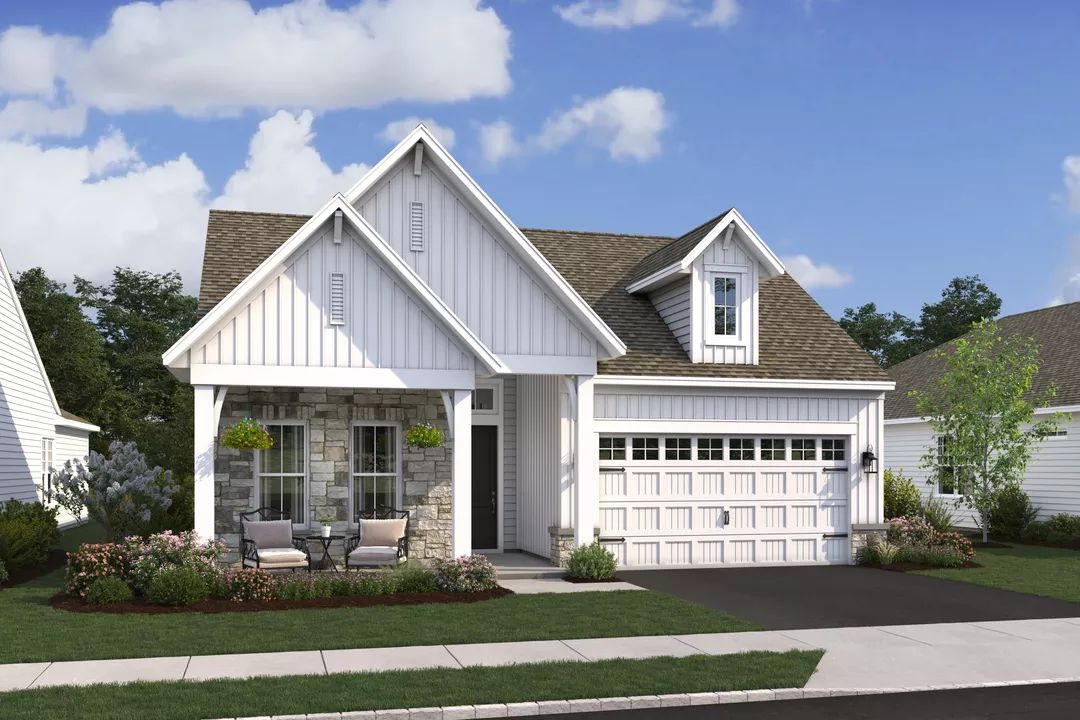 Exterior:Stanwyck FD Stone-Artist Rendering