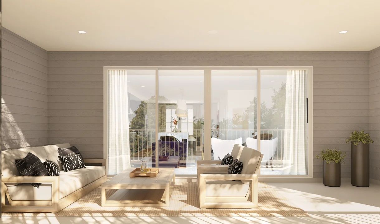 Exterior:Covered Balcony