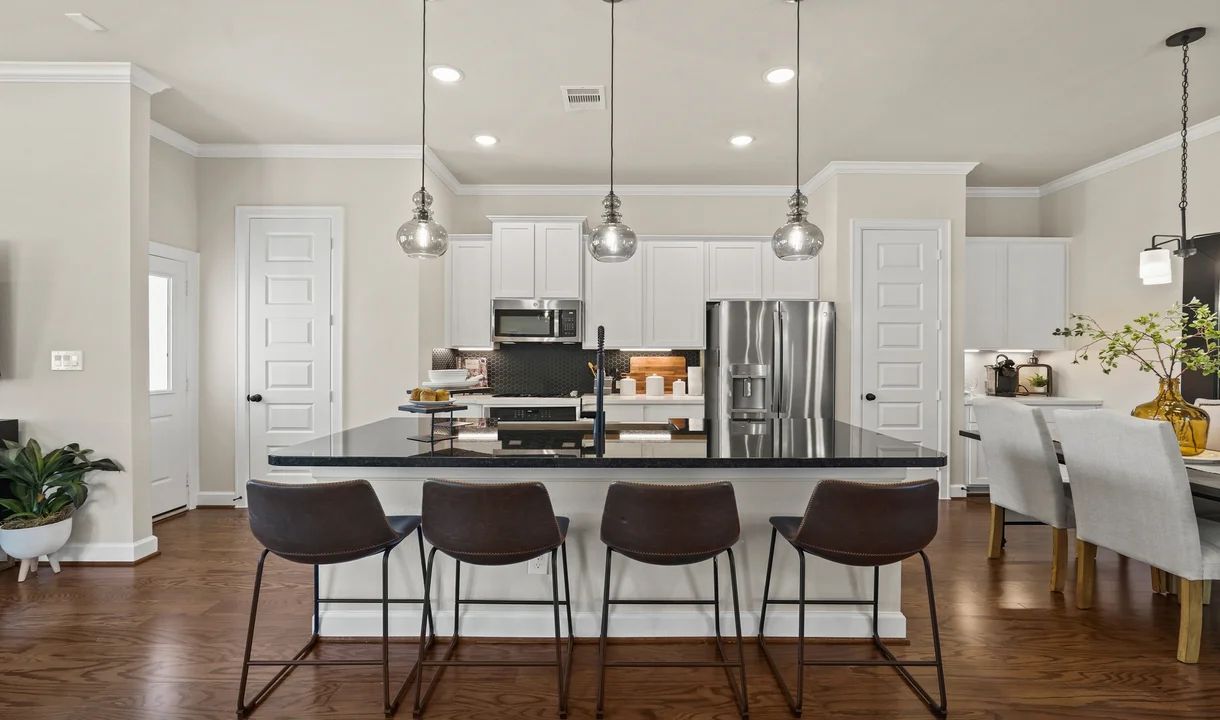 Interior:Kitchen with pendant lighting