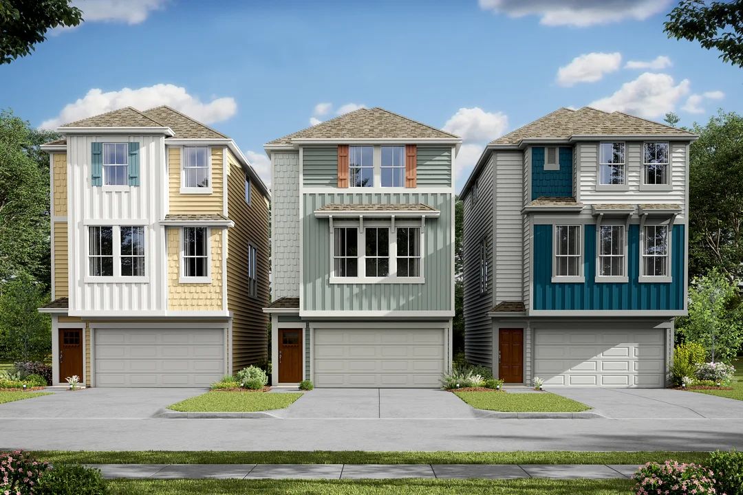 Exterior:Lincoln II Elevations D - E - F