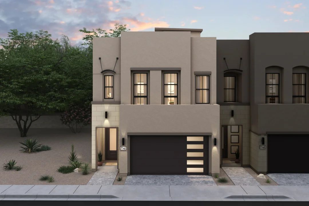 Exterior:Laconia III Mediterranean Modern
