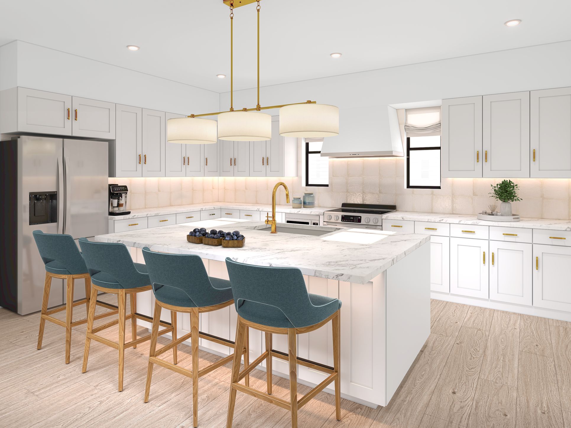 The Breezeways - Plan 5:Kitchen