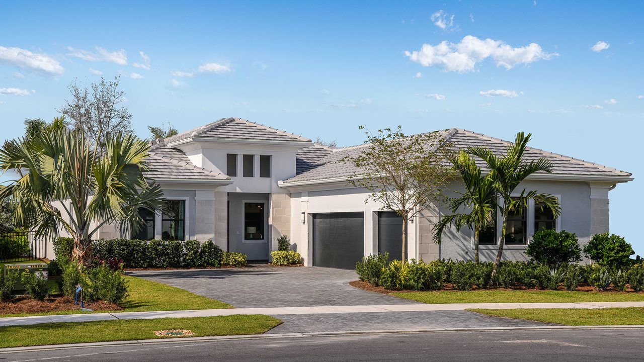 Exterior:Palm Beach Model Home