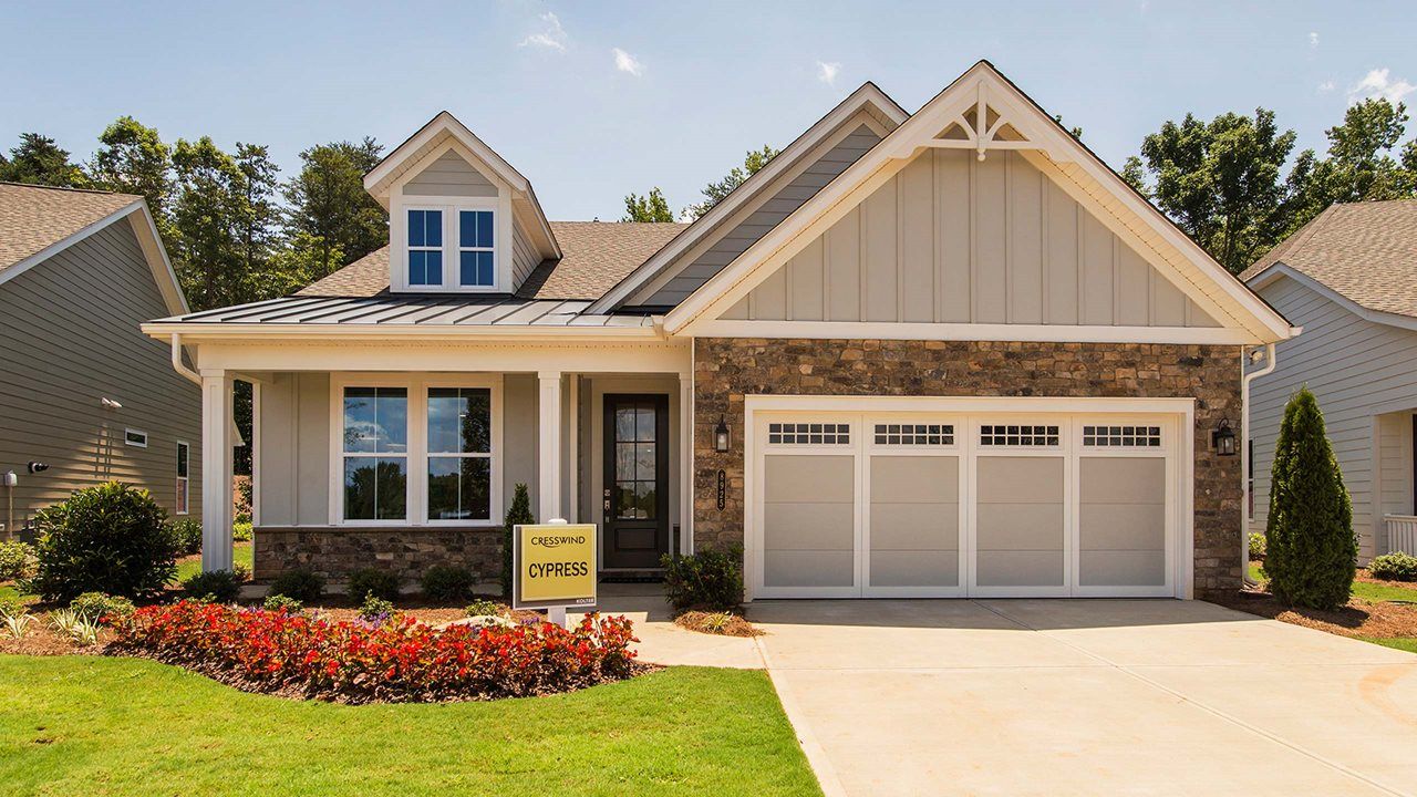 Exterior:Cypress Front Elevation