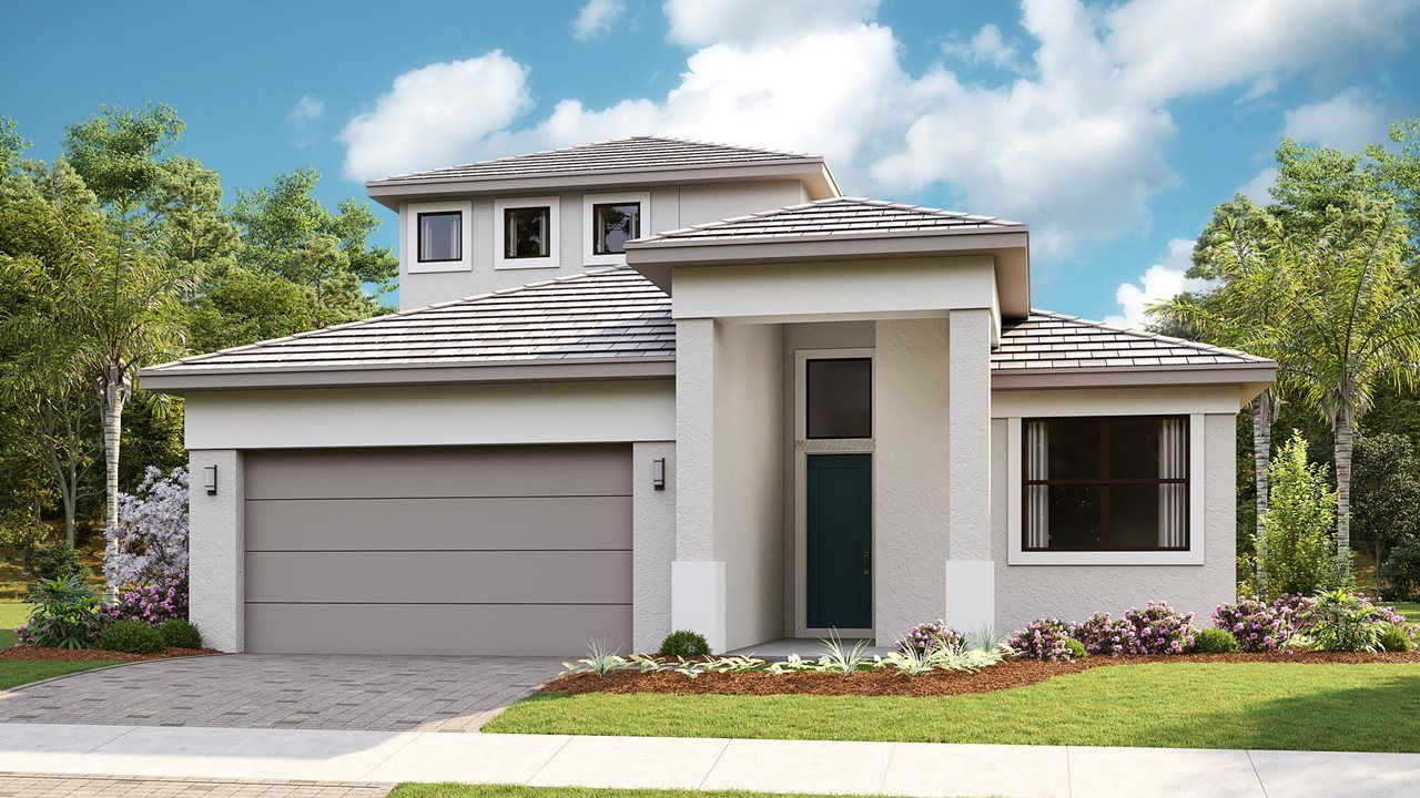 Exterior:Transitional Bonus Room - Madison Model
