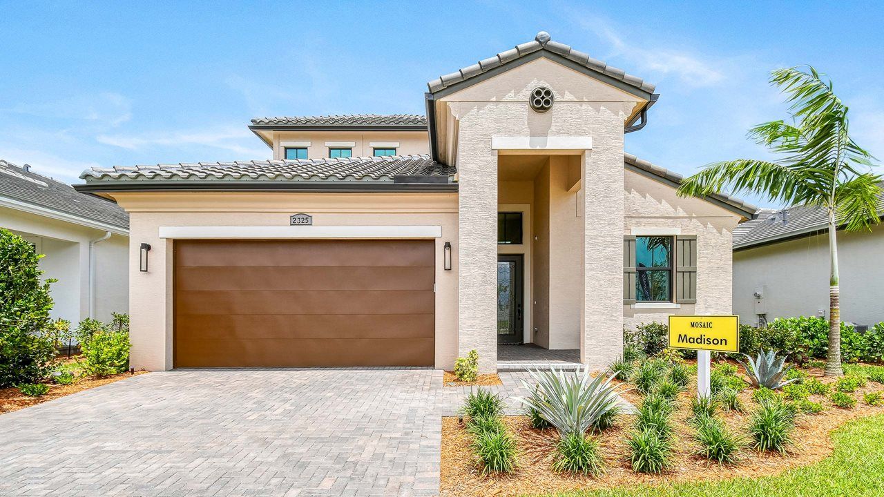 Exterior:Madison Model | Front Elevation