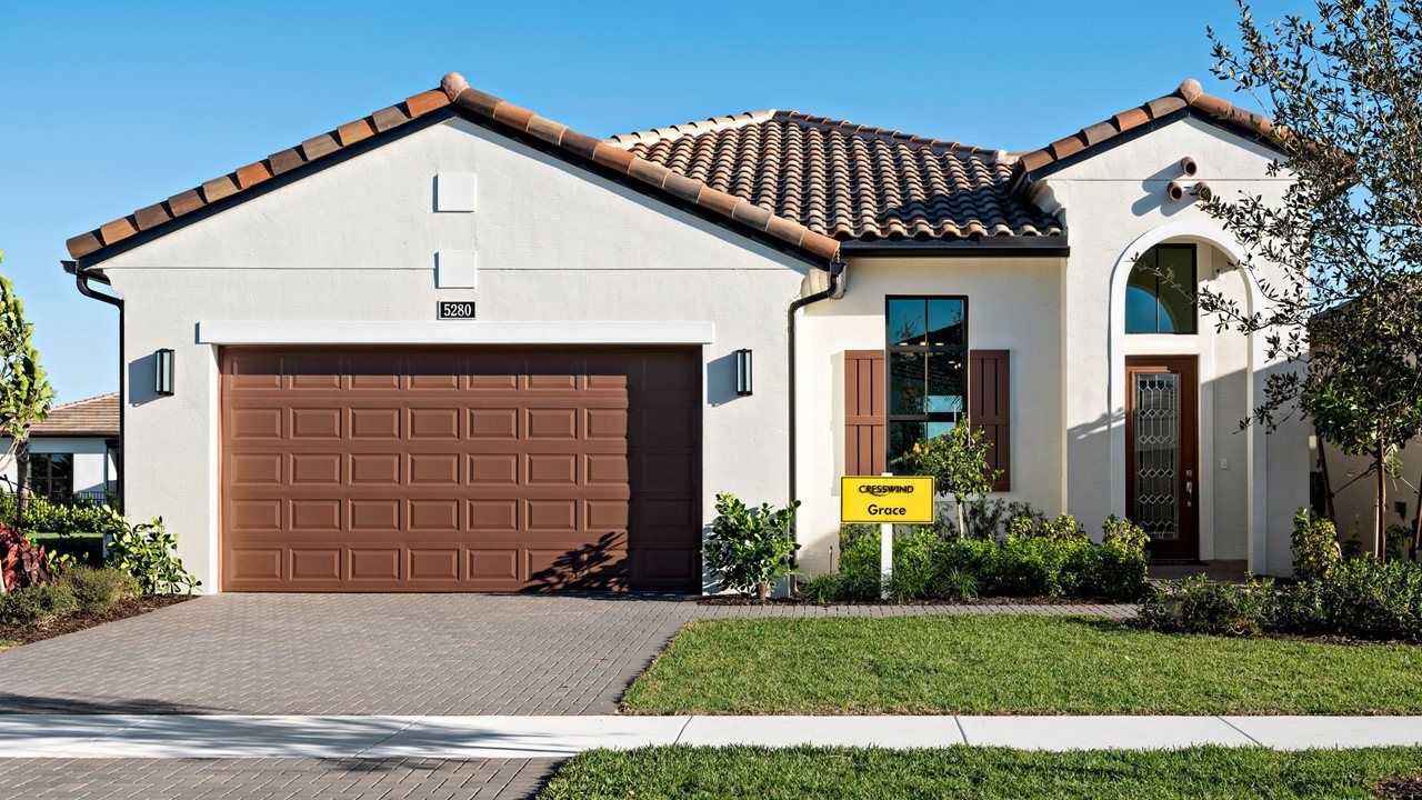 Exterior:Grace Model Home | Front Elevation