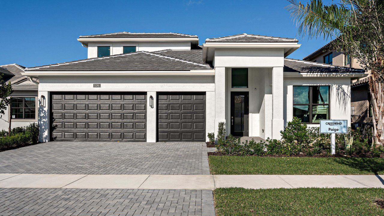 Exterior:Paige Model Home | Front Elevation