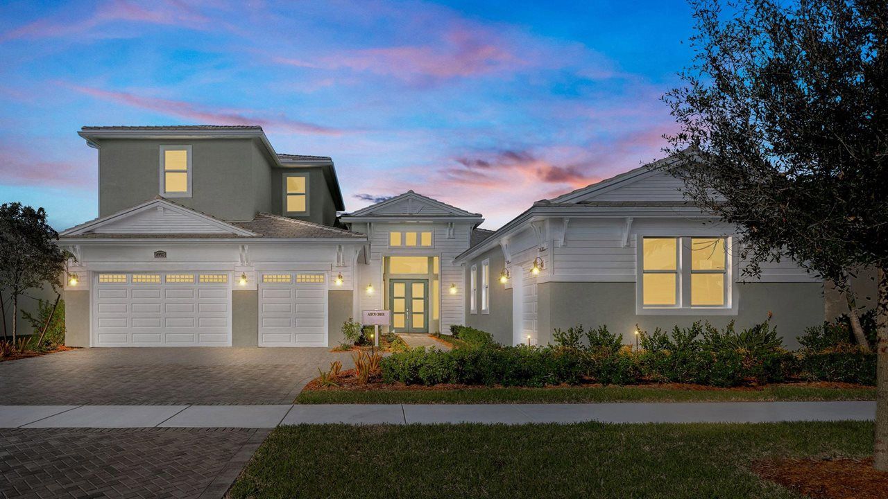 Exterior:Xena Model Home | Front Elevation