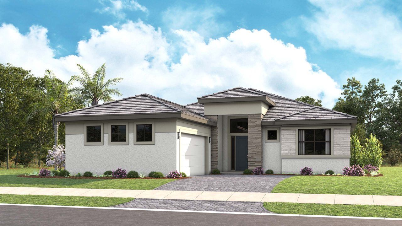 Exterior:Tropical Modern Elevation