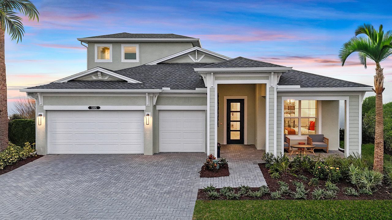 Exterior:Coastal Bonus - Morgan Model - Woodland Preserve | Front Exterior