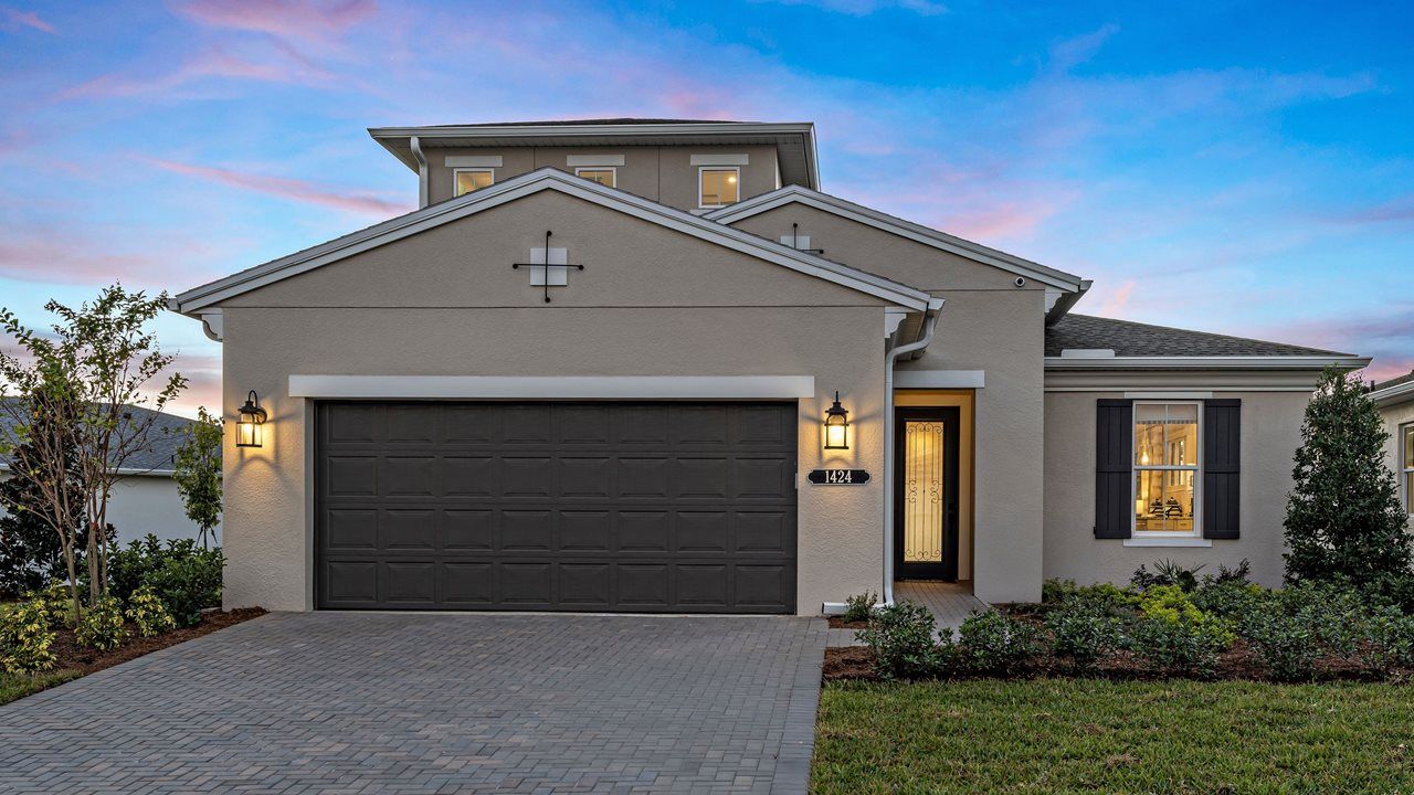 Exterior:Eva Model Home | Front Elevation