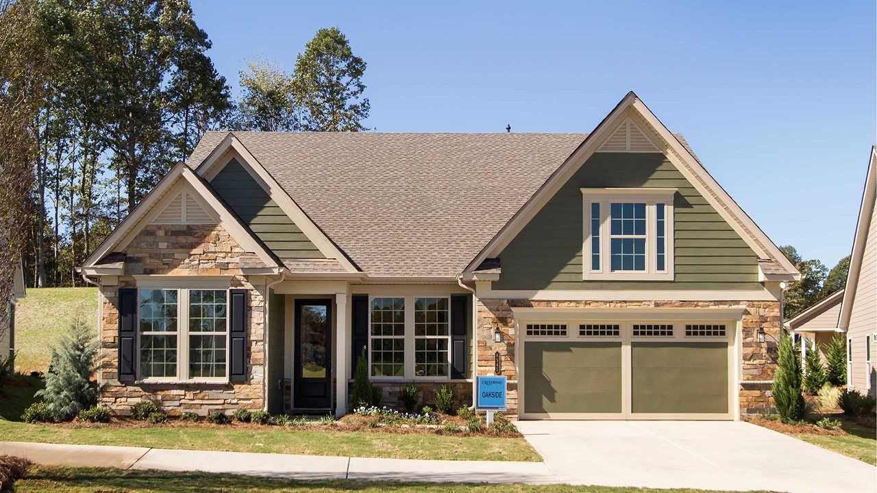 Exterior:Oakside Model Home | Front Elevation